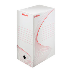 Boite archive Kraft - 33x25 - Dos 20cm ESSELTE - BLANC - A l unité //