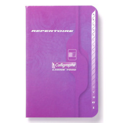 Repertoire à piqûre - 70gr - 09 x 14cm - 5x5 - 96 p  