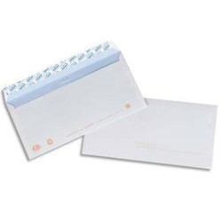 Enveloppe 110x220mm - 80g - Pré-casées - GPV N°21984 - Par 500 //