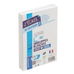 Enveloppe 114x162mm - 75g - Quicksil - GPV N°515 - Par 50 - NSFP