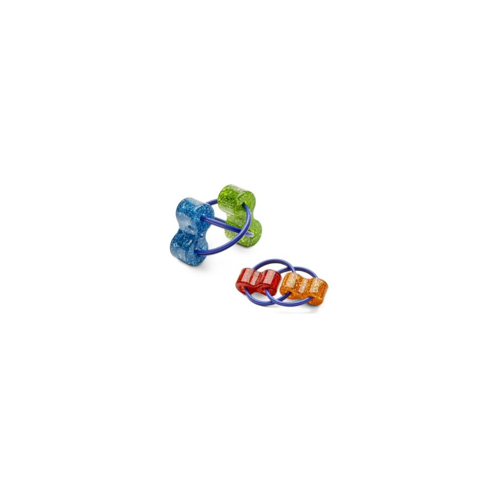 Fidget Loopeez - silencieux - Plast/métal 8.5 cm Dès 10 ans -Assortis