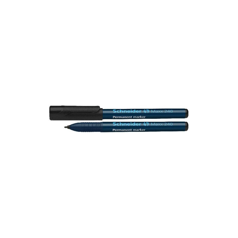 Marqueur perm. SCHNEIDER Maxx 240 - Pointe 1mm - NOIR //