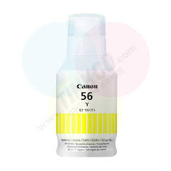 Bouteille CANON GI-56Y - Jaune 14000 p - MAXIFY GX7050 //