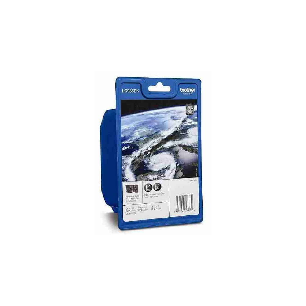 Cart BROTHER - LC985BK - Noir - DCP J215/315/515 - MFC J220 - Z