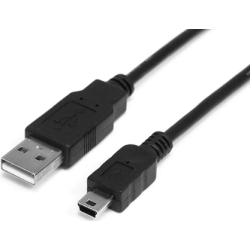 Cordon USB vers mini USB 2.0 type A / mini B - 2m