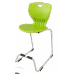 Chaise Maxima-HI - Shell colours VERT 36 / Metal Grey 43 - T7 H56cm