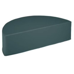 Pouf mousse 1/2 rond 142 x70 x 40cm