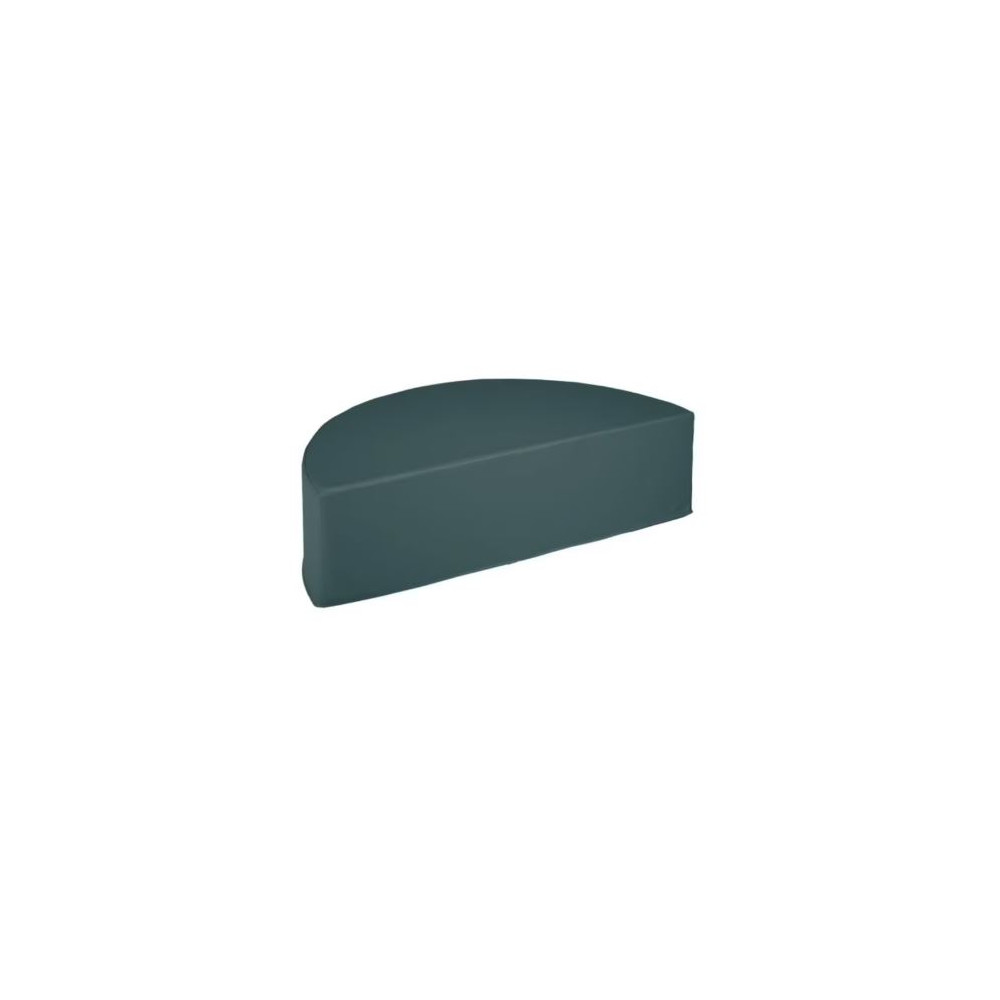 Pouf mousse 1/2 rond 142 x70 x 40cm