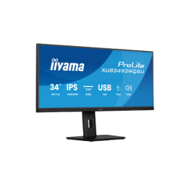 Moniteur 34" IIYAMA XUB3493WQSU-B6 HDMI/DP/USB-A/USB-C //