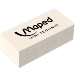 Gomme blanche MAPED Mini Technique (39x18x13mm)  