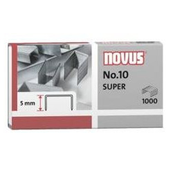Agrafes N° 10 Super galvanisées NOVUS (boîte de 1000) //