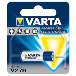 Pile A27/V27/LR27 VARTA Alcaline - (télécommande / clés voiture) //