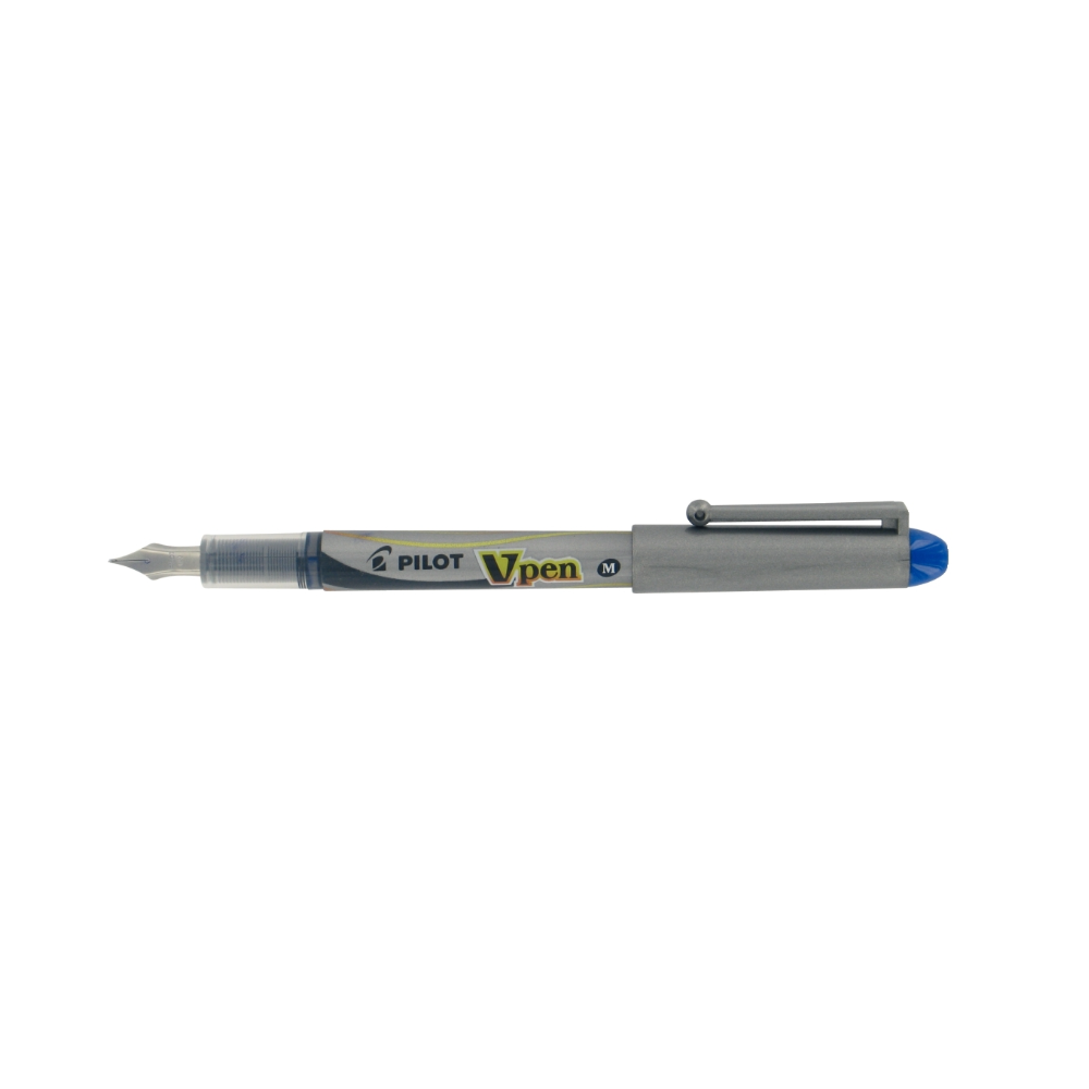 Stylo Plume PILOT V-PEN PRO jetable - BLEU //