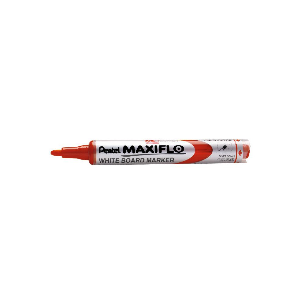 Marqueur effaç. PENTEL MAXIFLO MWL5S-F - Ogive 1.2mm - ORANGE 
