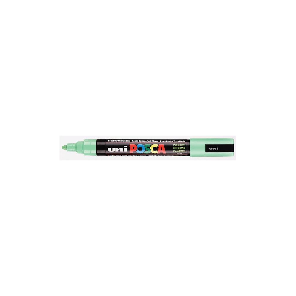 Marqueur gouache POSCA - Ogive 2.5mm - PC-5M VERT CLAIR //