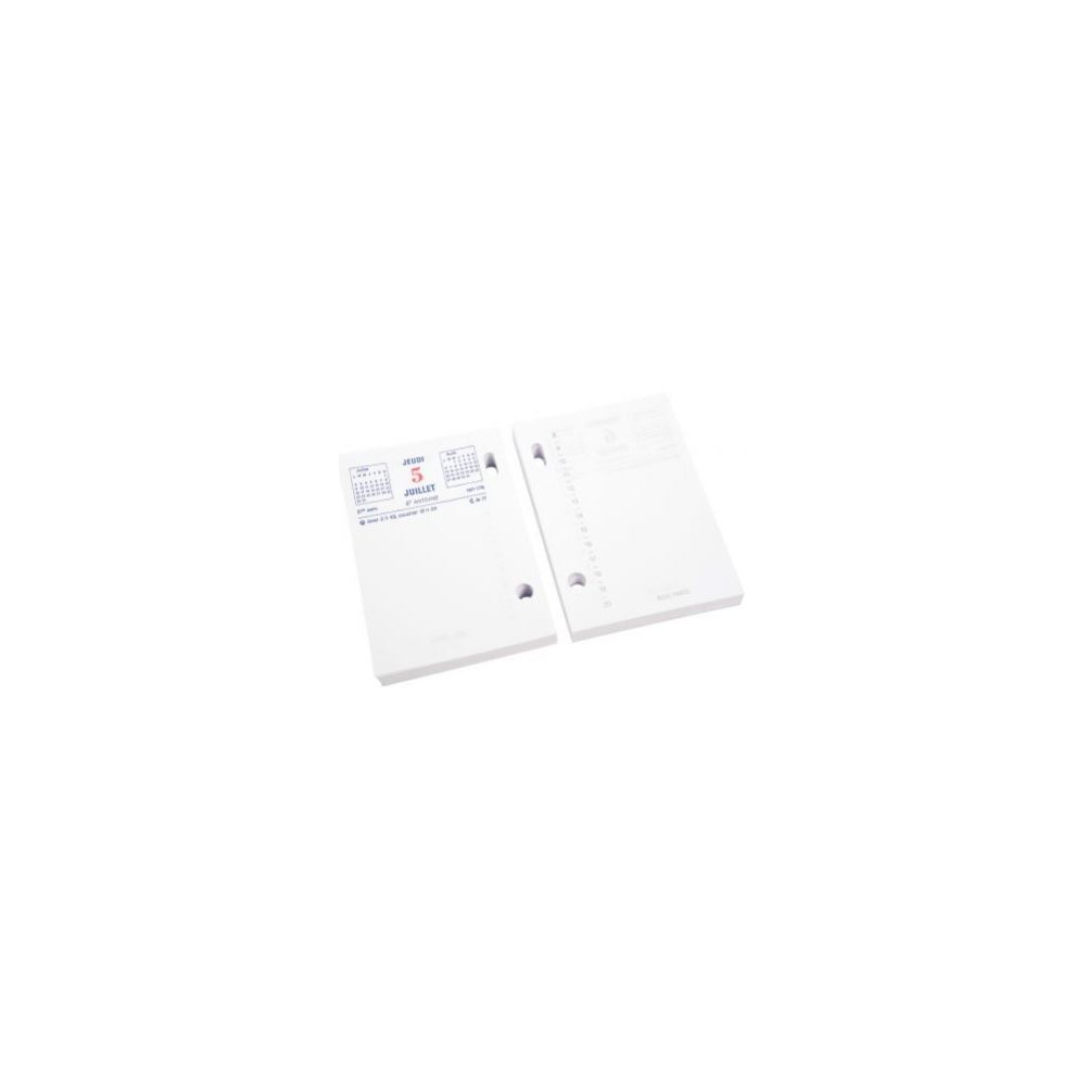 Ephéméride 2026 (Date à gauche/Rdv à droite 8x12cm (sans socle)