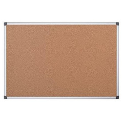 Tableau liège 150 x 100 cm - Cadre aluminium //