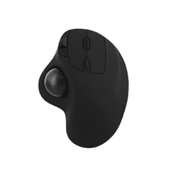 Souris ergonomique trackball recharge DUAL CONNECT Noir 