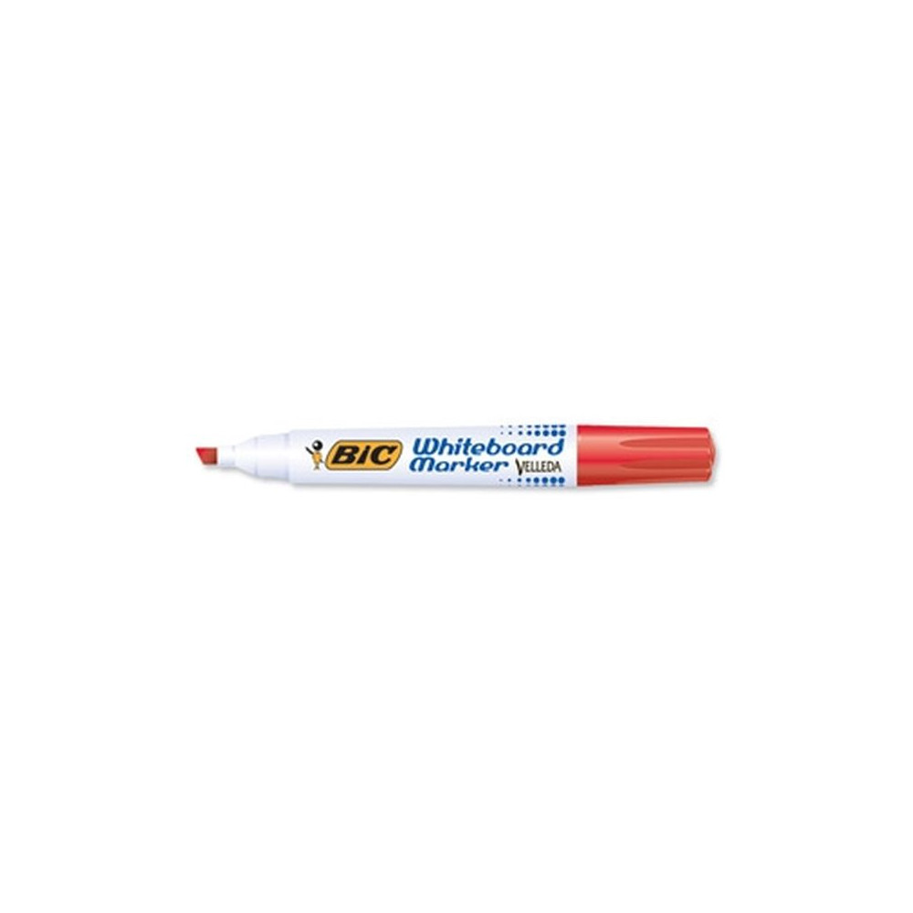 Marqueur effaç. BIC VELLEDA 1751 Recyclé - Bis. 3 à 5.9mm - ROUGE //