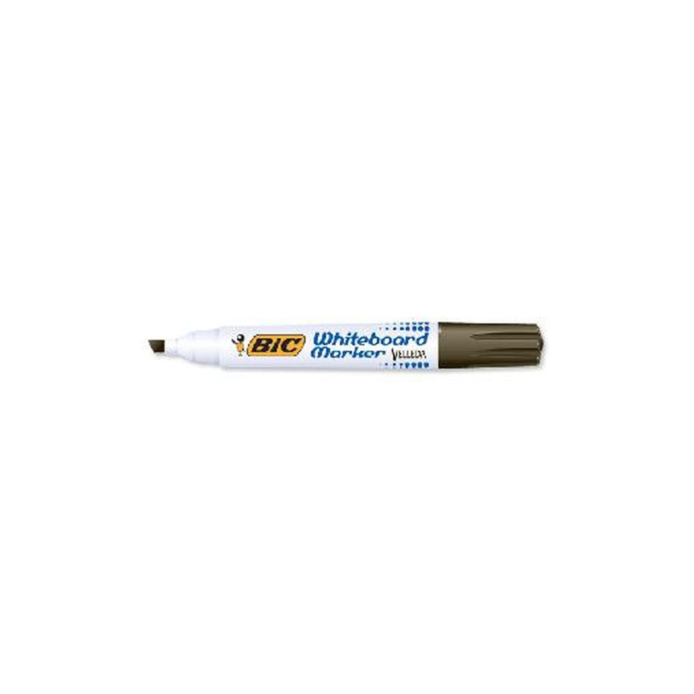 Marqueur effaç. BIC VELLEDA 1751 Recyclé - Bis. 3 à 5.9mm - NOIR //