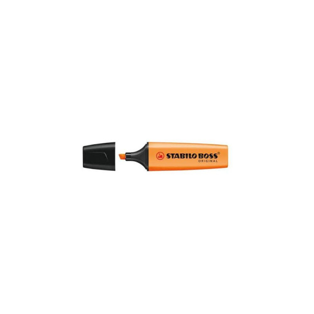 Surligneur STABILO BOSS - Trait 2 à 5mm - ORANGE //