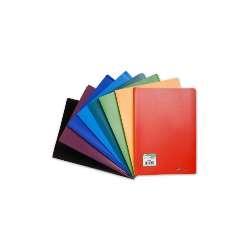 Protege Document PVC - Format A4 - 200 vues - VERT