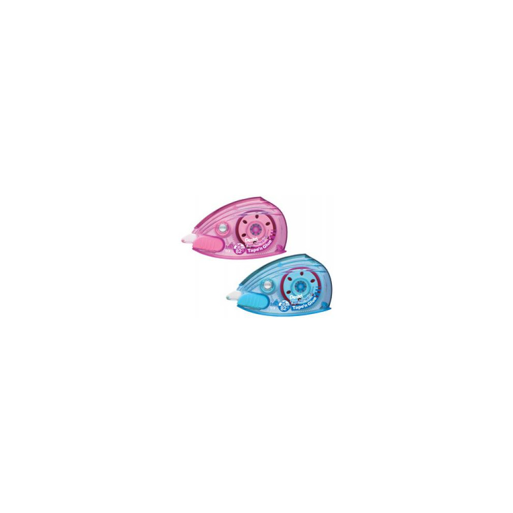 Colle en roller PENTEL Tape n Glue larg: 8.4mm - 25m - Permanente - Z