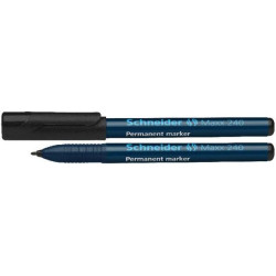 Marqueur perm. SCHNEIDER Maxx 240 - Pointe 1mm - NOIR //