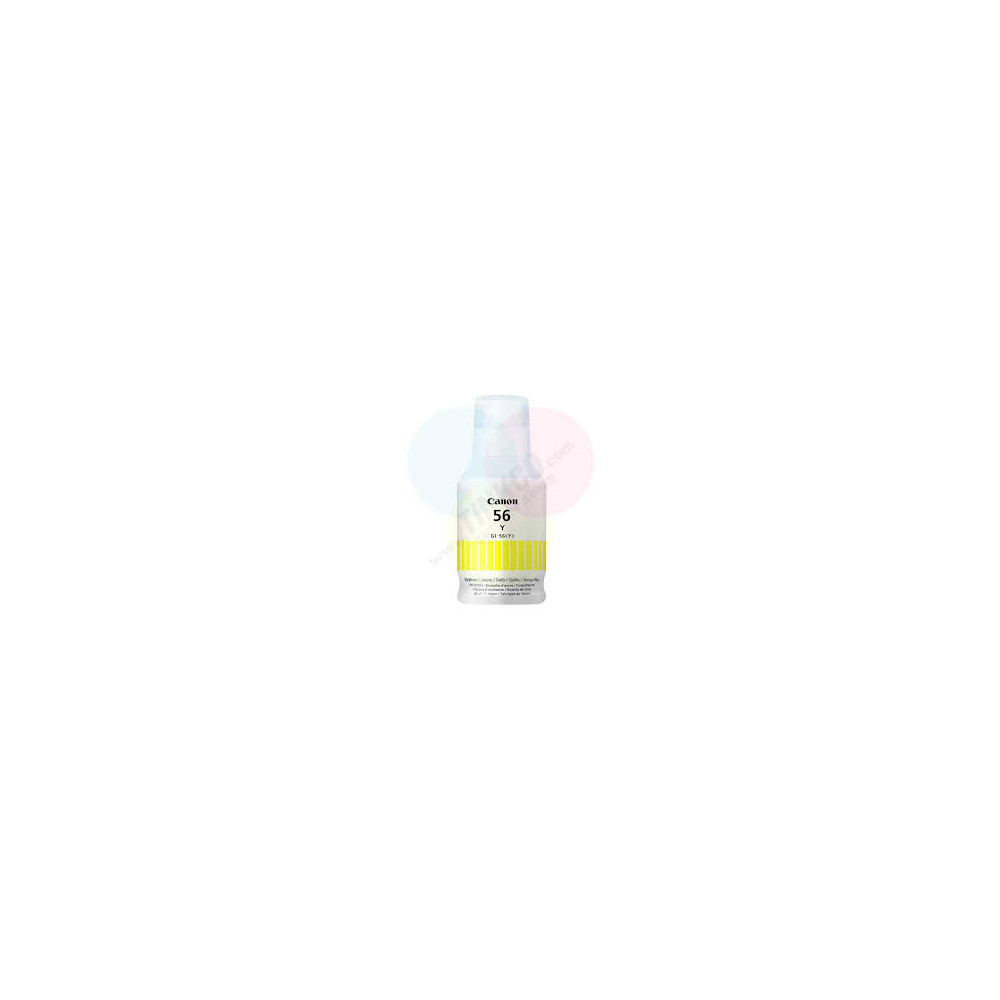 Bouteille CANON GI-56Y - Jaune 14000 p - MAXIFY GX7050 //