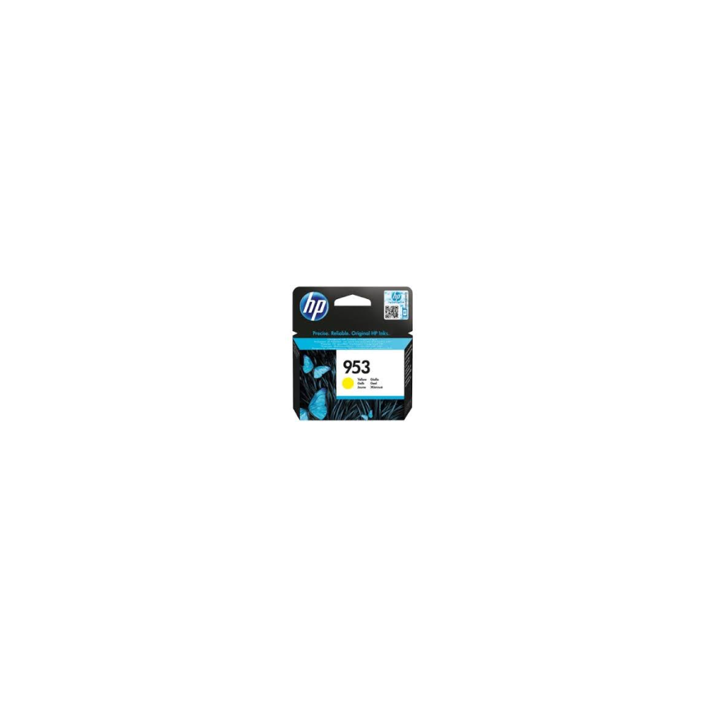 Cart HP N°953 Jaune - F6U14AE - Officejet Pro 7740,82XX,87XX (EU) **