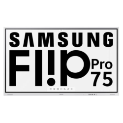 Ecran professionnel SAMSUNG Flip Pro WM75B 75" - 4K **