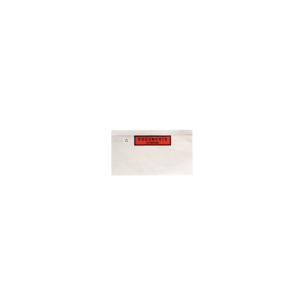 Enveloppe adhésive plastifiée d expéd. 16 x 22 cm - Boite de 100 //