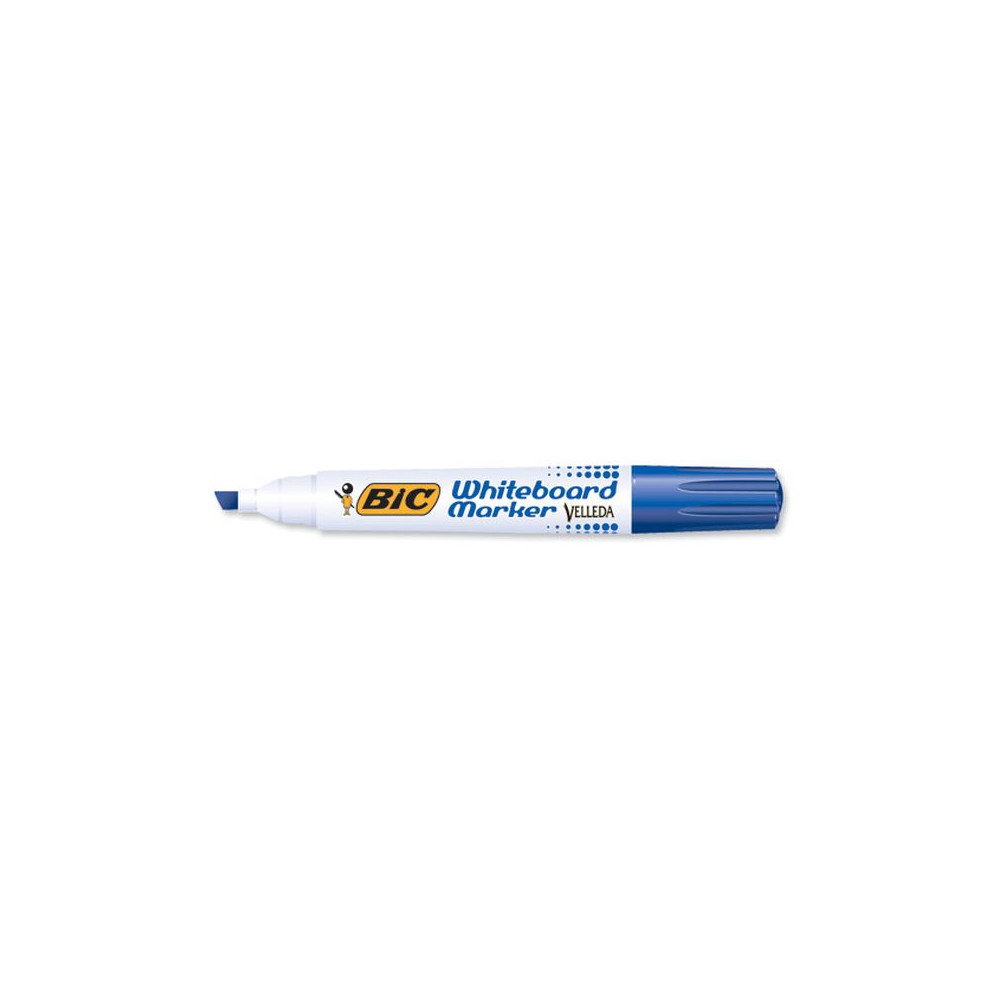 Marqueur effaç. BIC VELLEDA 1751 Recyclé - Bis. 3 à 5.9mm - BLEU //