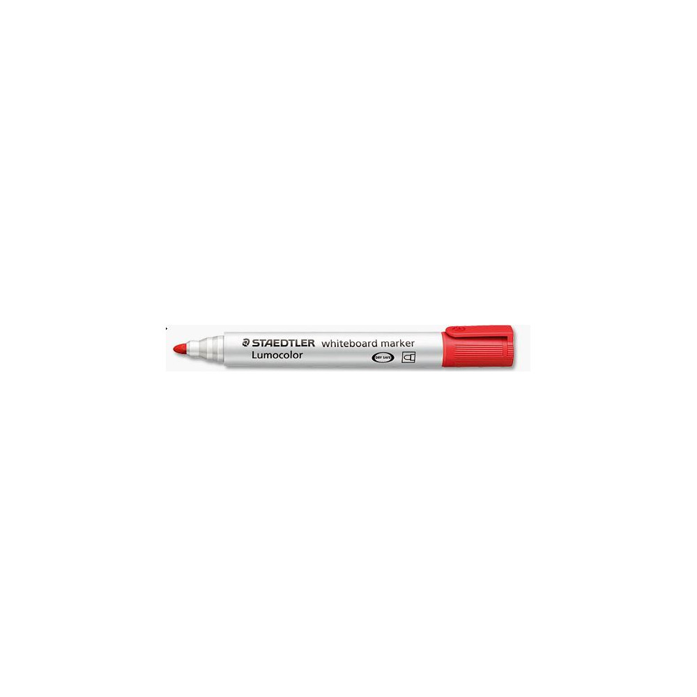 Marqueur effaç. STAEDTLER Lumocolor - Ogive 2mm - ROUGE - Z
