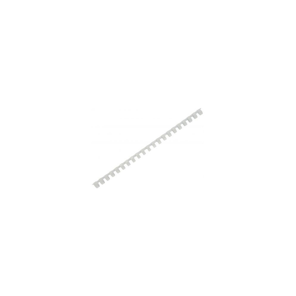 Reliure ann. plast. A4 - 12mm / 80f - BLANC - Par 100 //