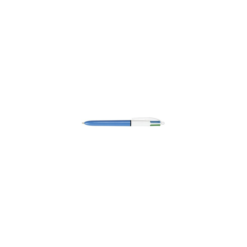 Stylo Bille BIC 4 couleurs - Pointe: 1mm - Tracé : 0.4mm  //
