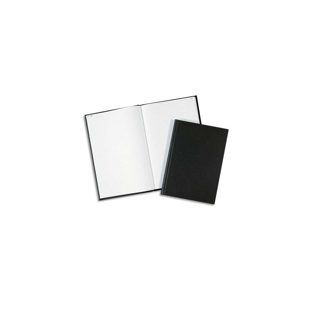 Registre Toile COURONNE 34x22.5 90gr Folioté 5 x 5 400 p EXACOMPTA //