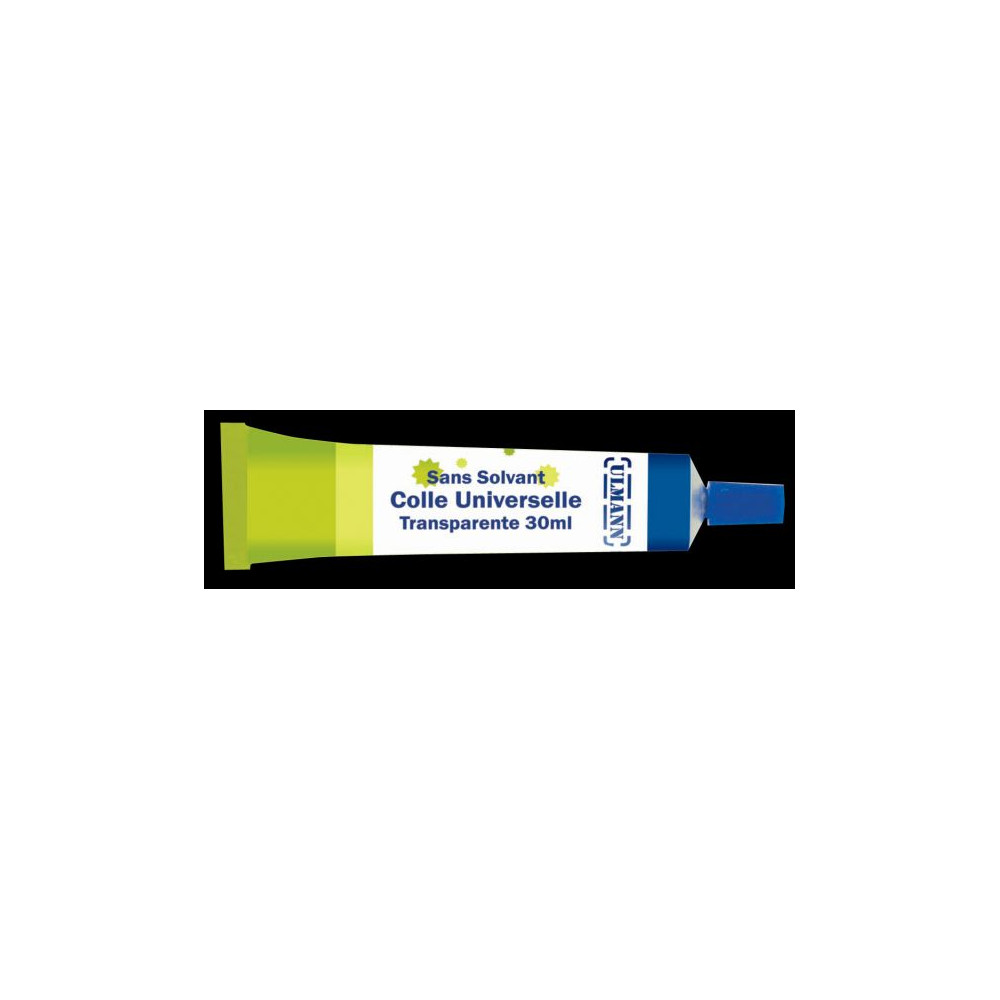 Colle en tube - Gel transparent sans solvant ULMANN 30 ml //