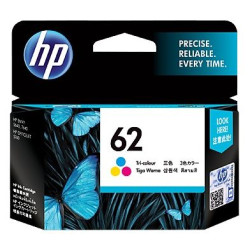 Cart HP N°62 Coul. - C2P06AE Envy 56XX/7640 Officejet 57XX/8040 **