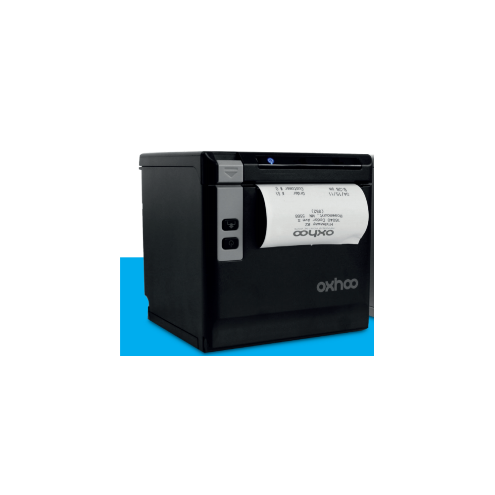 OXHOO Imprimante Thermique TP85 Noir Serie/USB/Ethernet