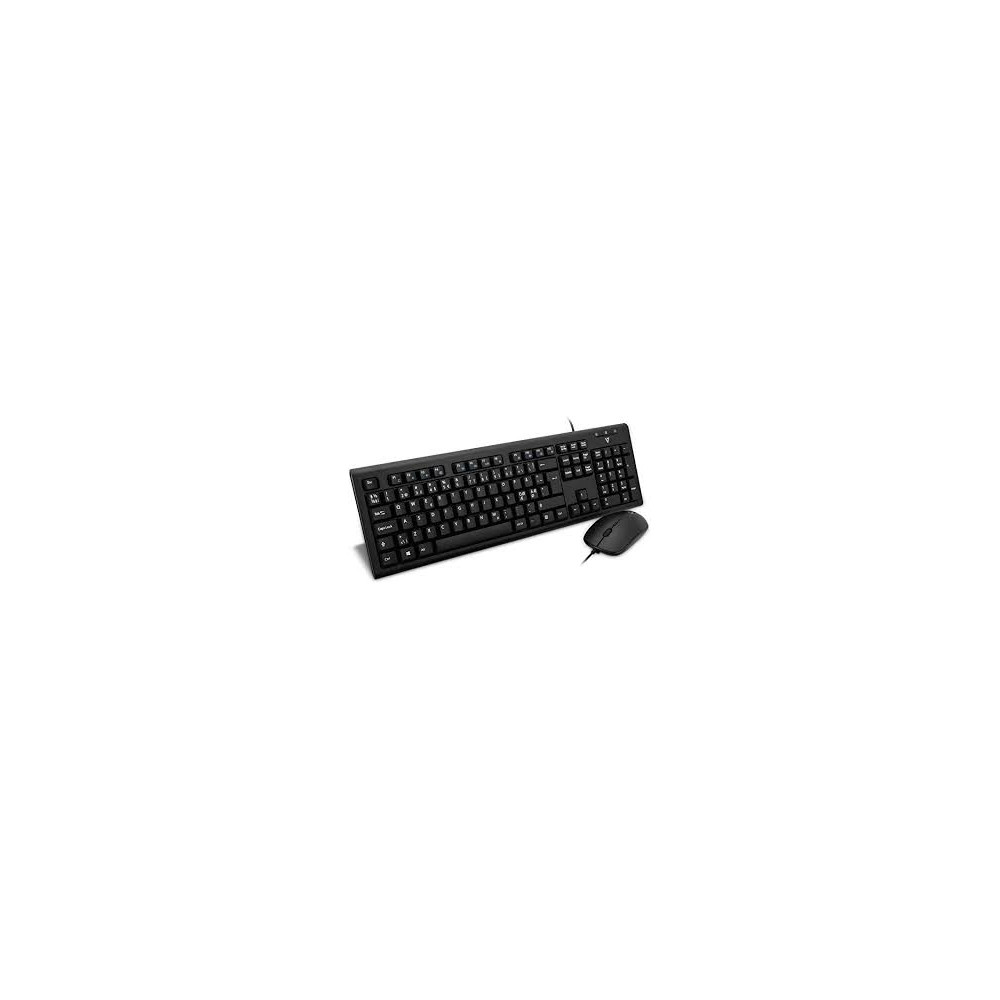 Clavier souris filaire V7  