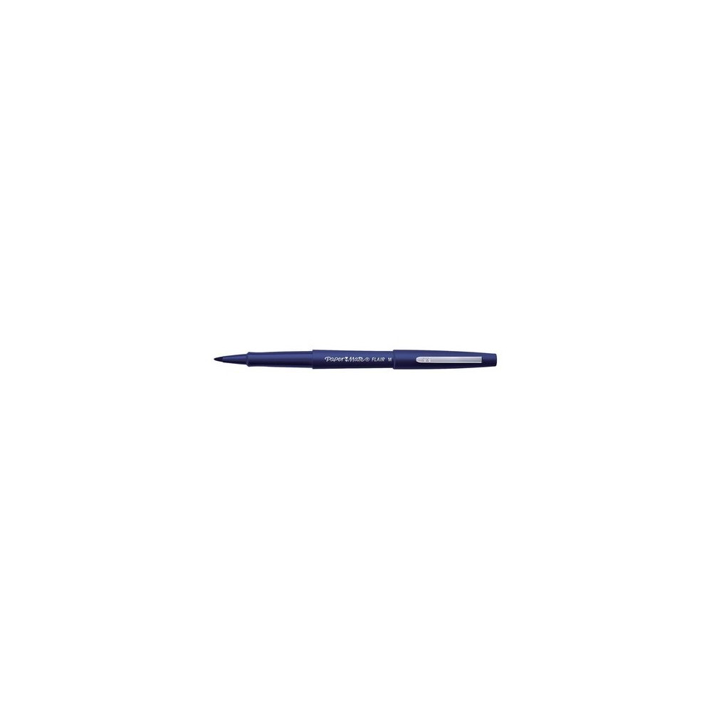 Feutre PAPERMATE Flair - Pointe M - Trait 1mm - BLEU FONCE