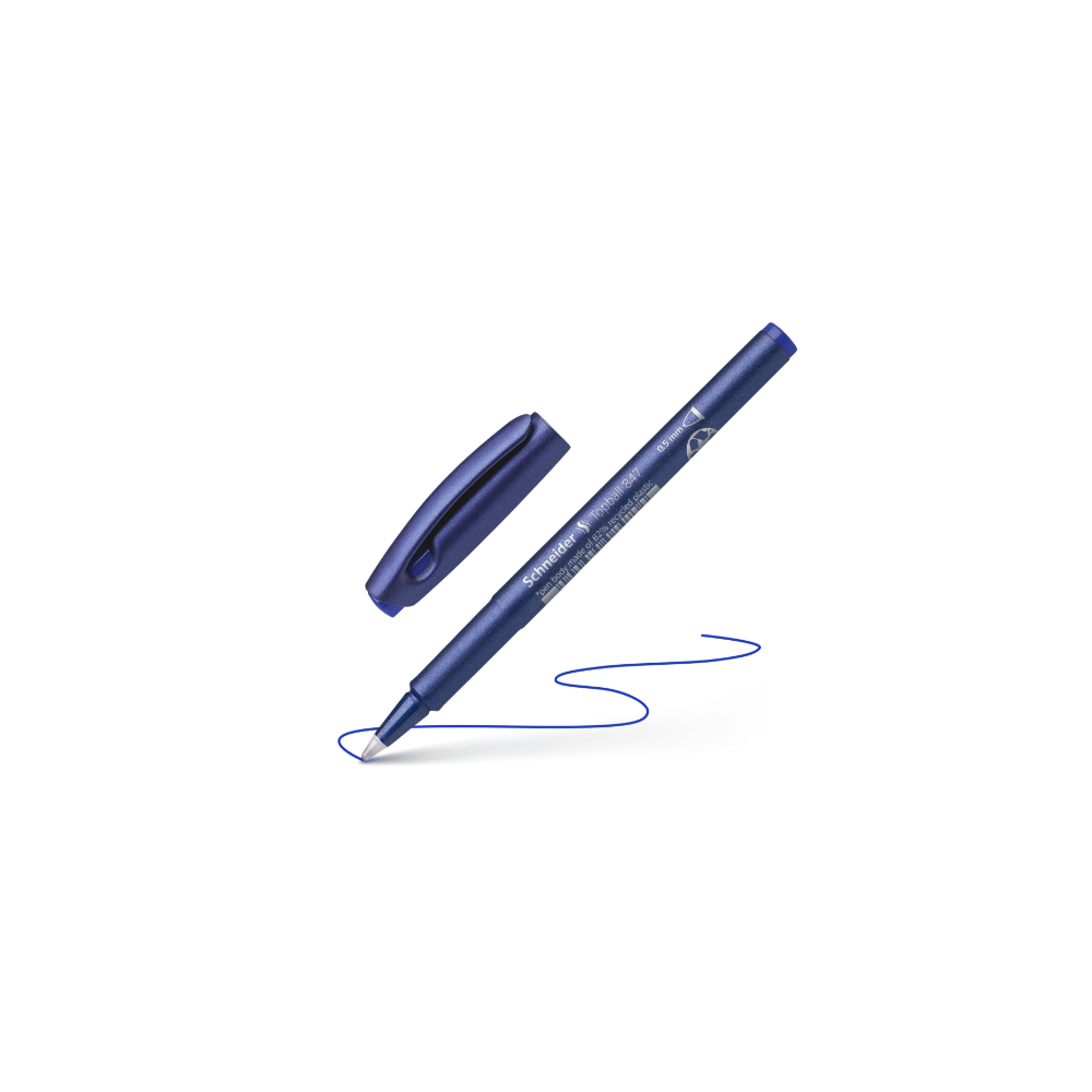 Roller SCHNEIDER Topball 847 - pointe 0,5mm - BLEU //