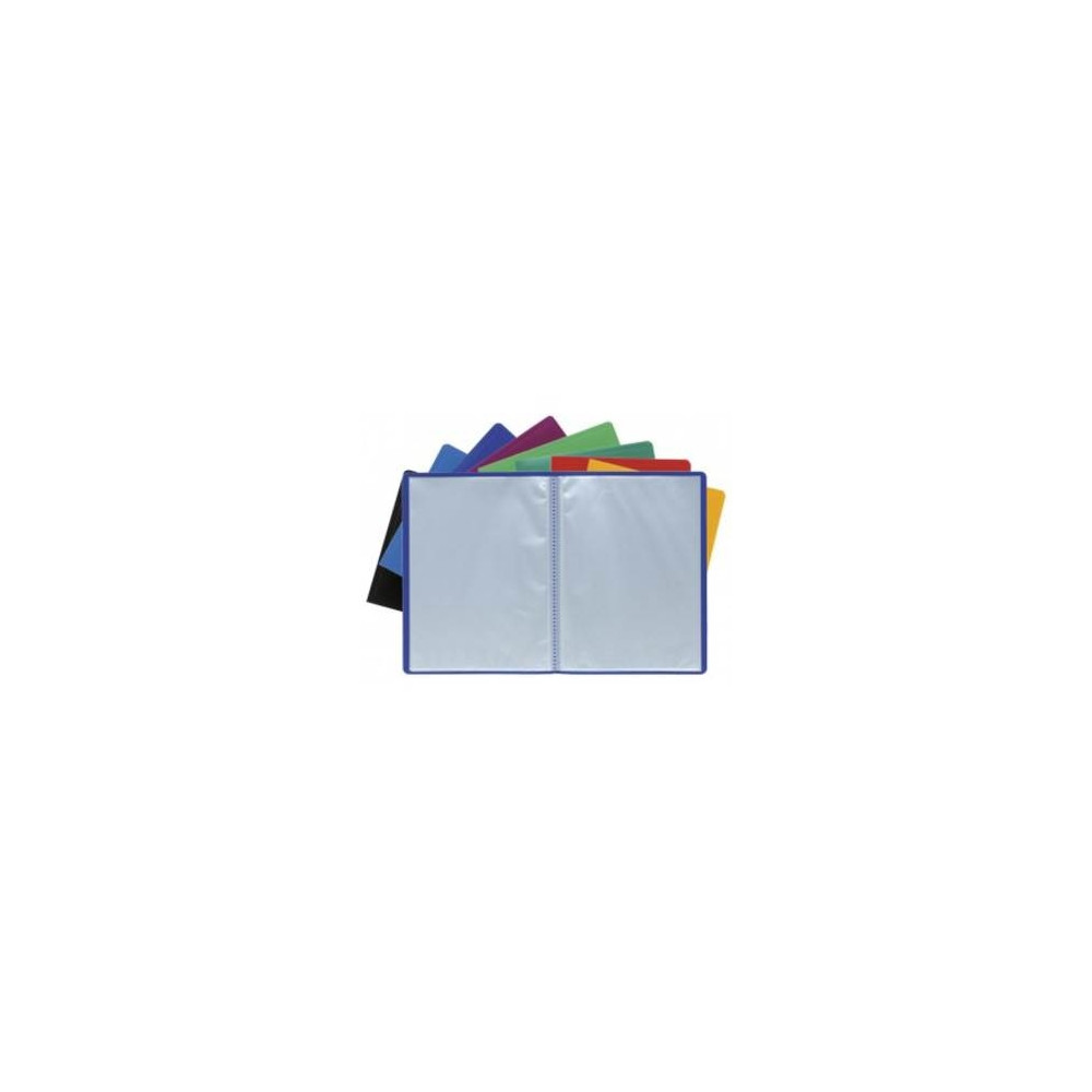 Protege Document PVC - OPAK - A4 - 160 vues - EXACOMPTA - NOIR