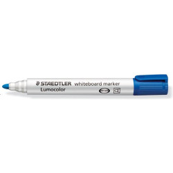 Marqueur effaç. STAEDTLER Lumocolor - Ogive 2mm - BLEU - Z