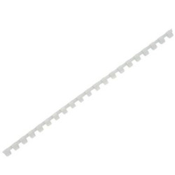 Reliure ann. plast. A4 - 10mm / 55f - BLANC - Par 100 //