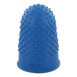 Doigtier caoutchouc - diamètre 18mm - N°1 (sachet de 12) //