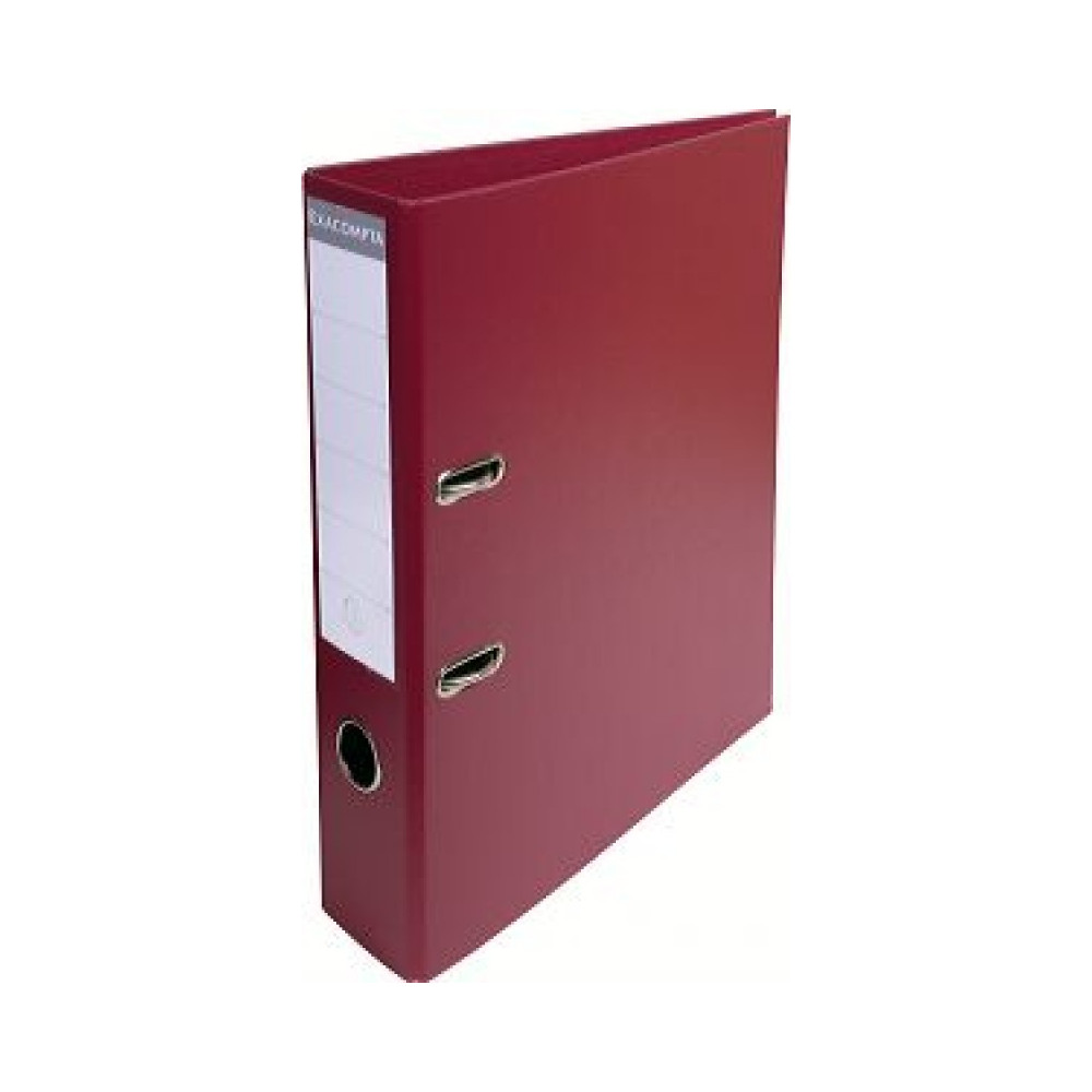 Classeur levier A4 PVC 70mm BORDEAUX - EXACOMPTA **