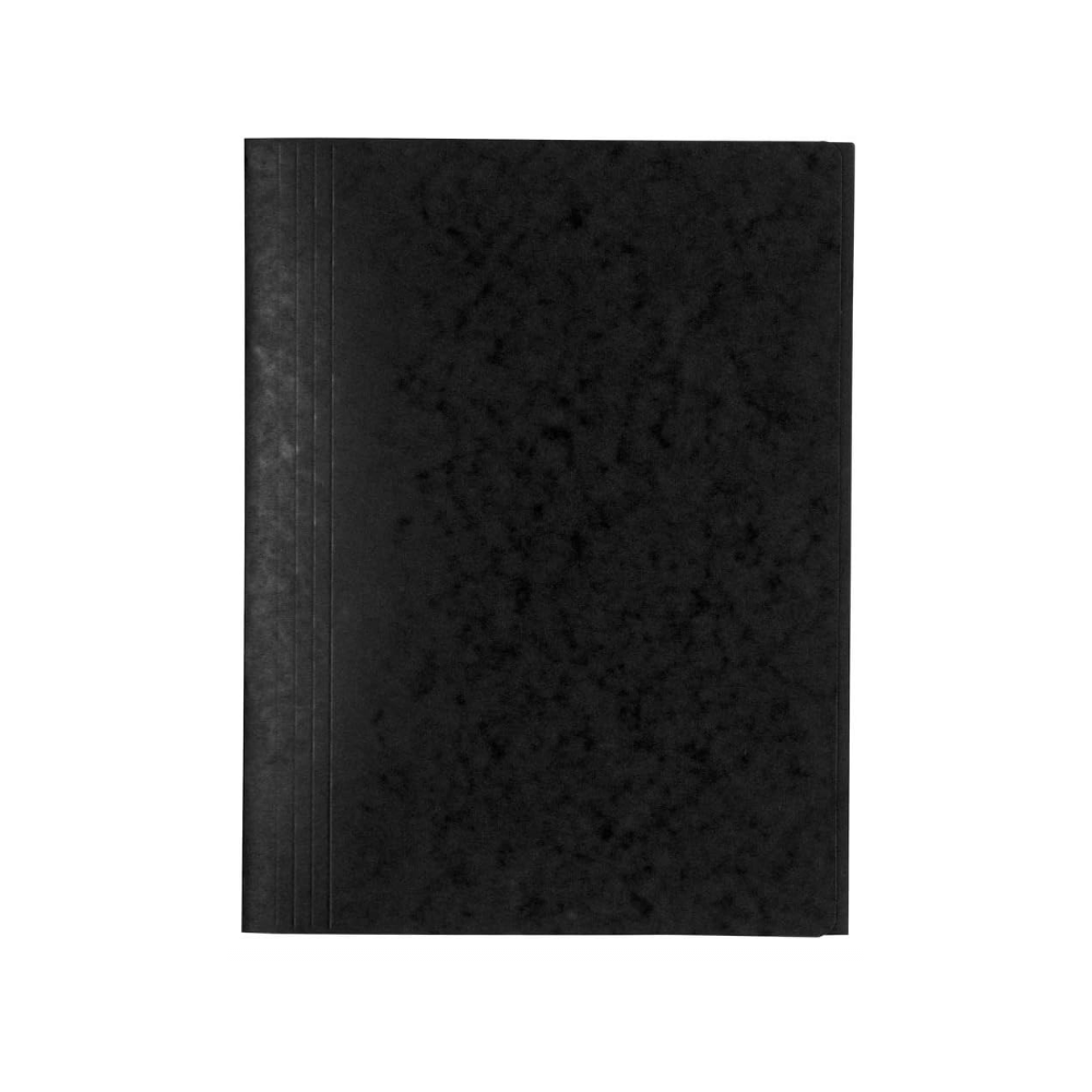 Chemise Elastiques 3 rabats A4 Carton - EXACOMPTA - NOIRE - Z
