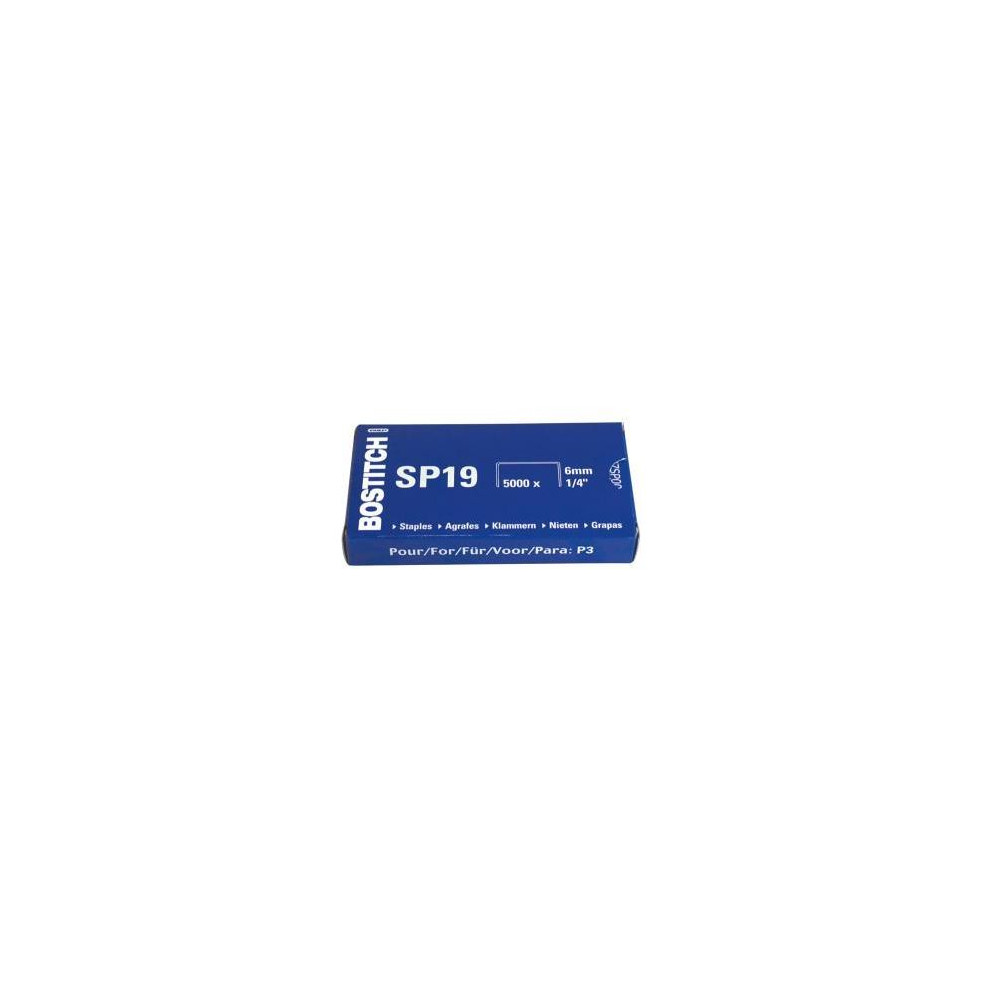Agrafes SP19  - galvanisées (boîte de 5000) //